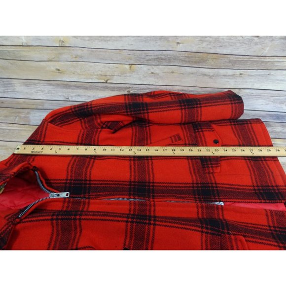 JCPenny Hunting Apparel Jacket Moth Hole Size 40 - Picture 10 of 12